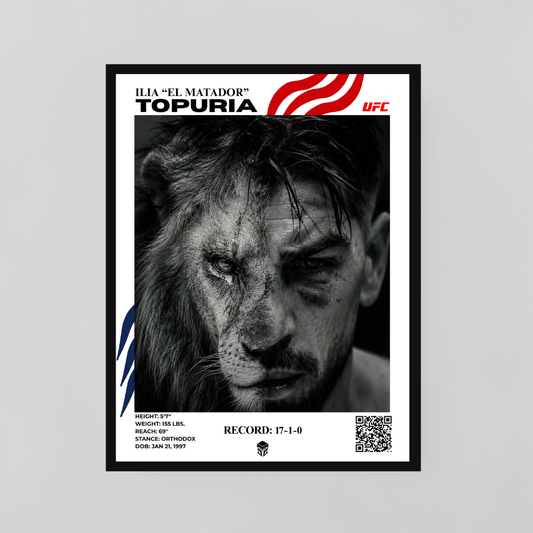 EDICION LIMITADA ILIA "EL MATADOR" TOPURIA - UFC 32X42