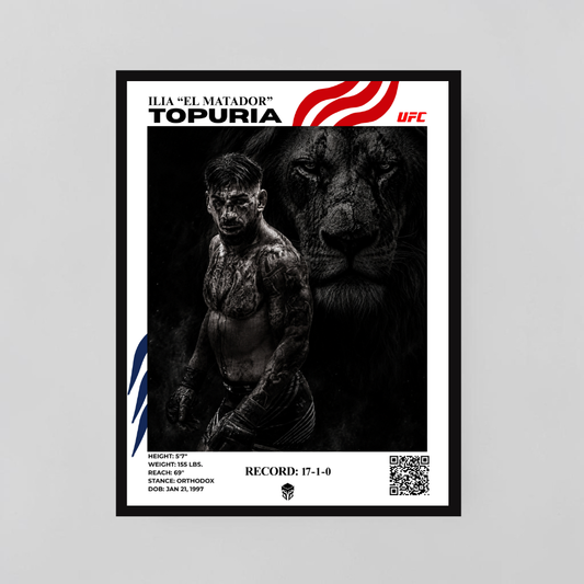 EDICION LIMITADA ILIA "EL MATADOR" TOPURIA 2 - UFC 32X42