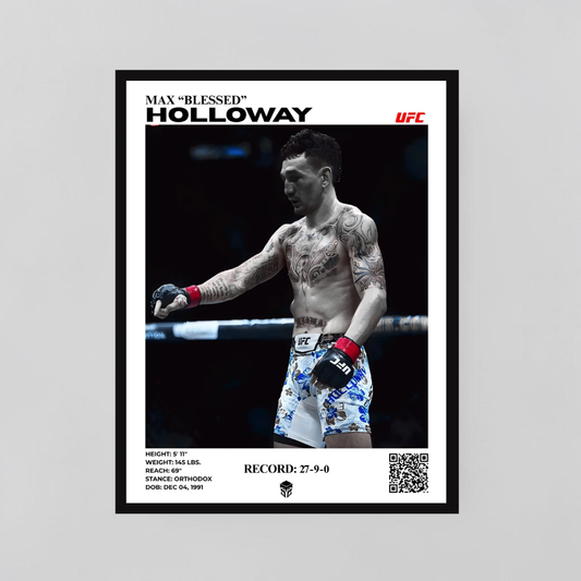 MAX HOLLOWAY "BLESSED" - UFC 32X42