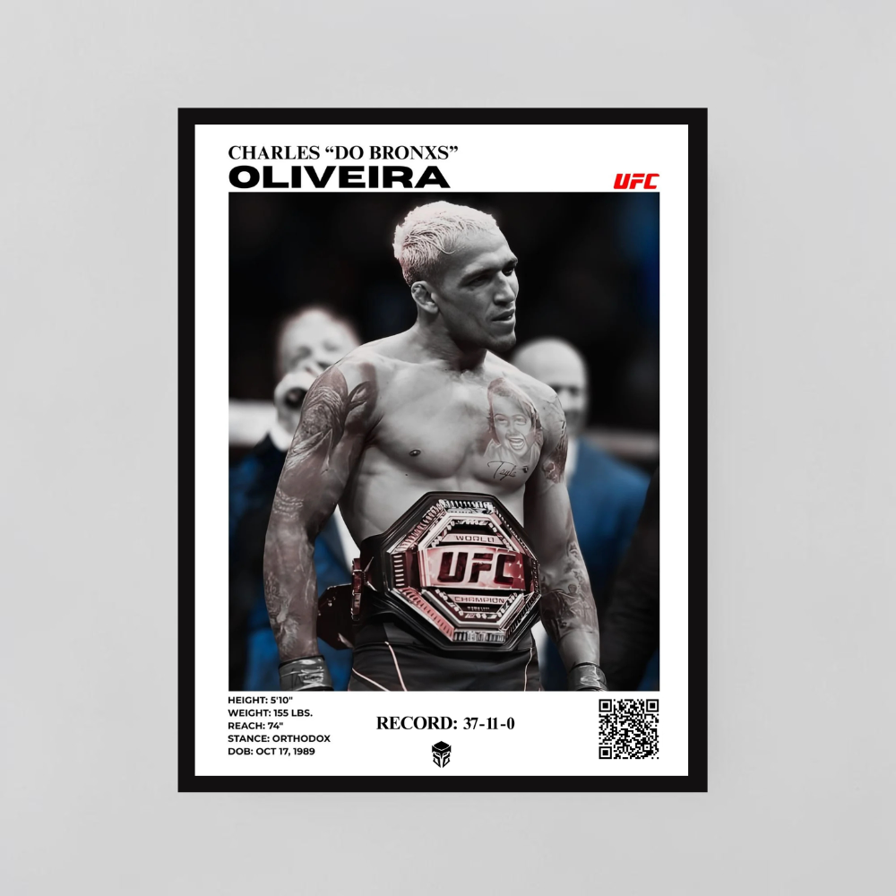 CHARLES OLIVEIRA "DO BRONX" - UFC 32X42
