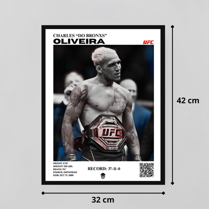 CHARLES OLIVEIRA "DO BRONX" - UFC 32X42