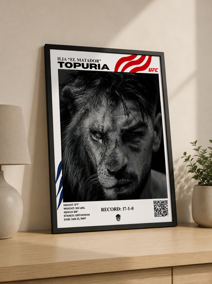 EDICION LIMITADA ILIA "EL MATADOR" TOPURIA - UFC 32X42