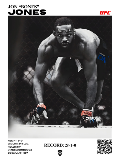 JON JONES "BONES" - UFC 32X42