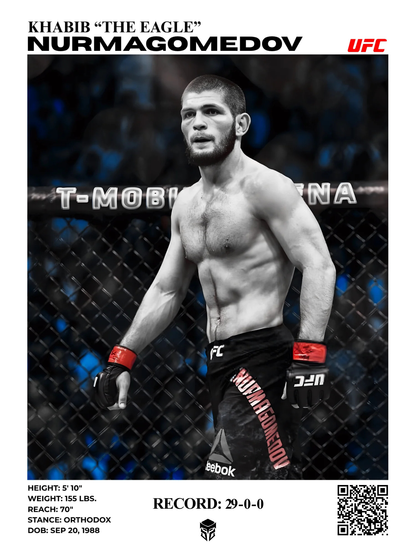 KHABIB NURMAGOMEDOV "THE EAGLE" - UFC 32X42