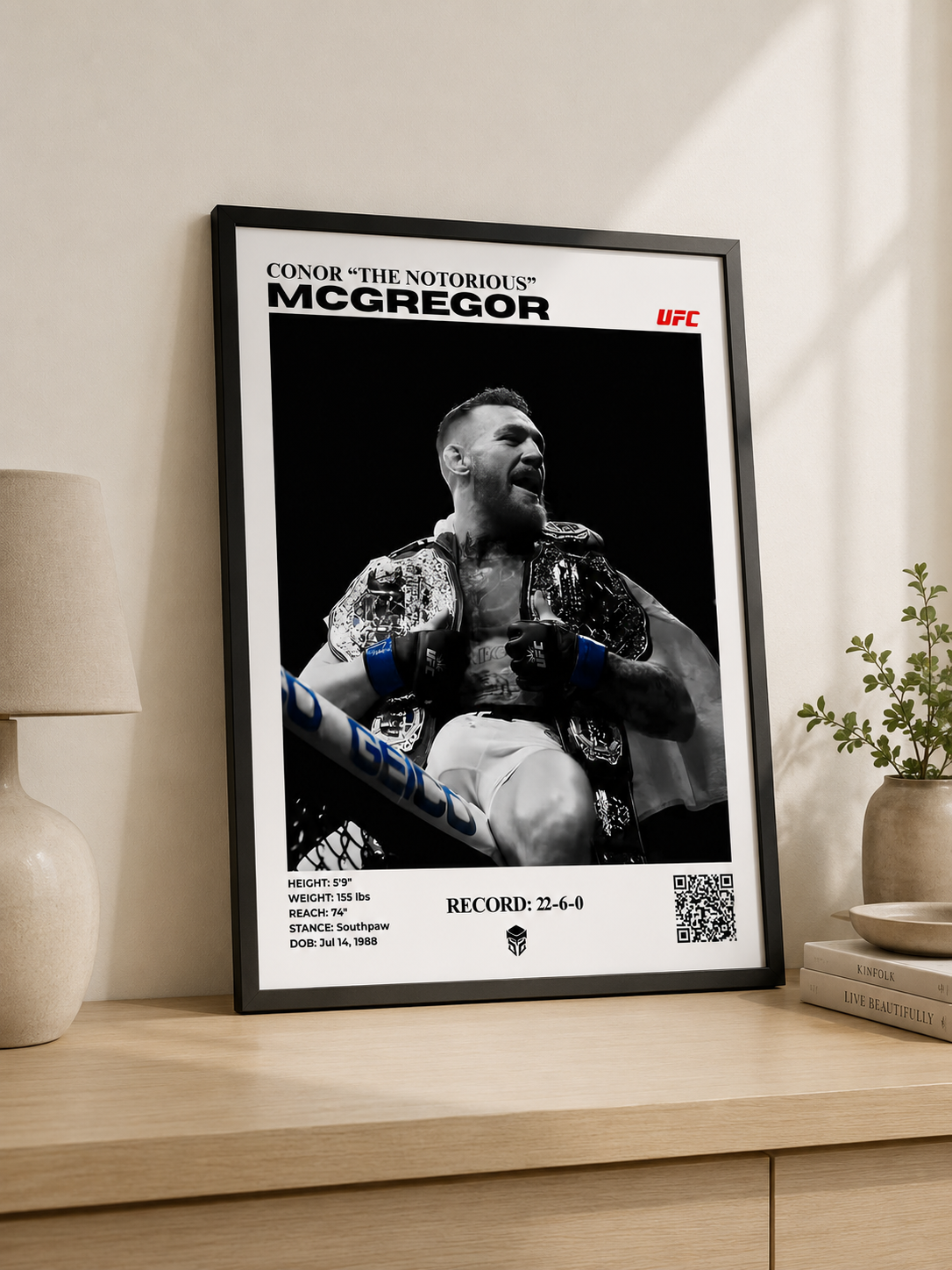 CONOR MCGREGOR "THE NOTORIOUS" - UFC 32X42