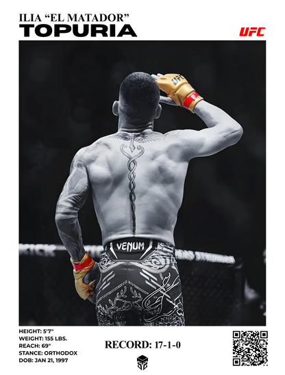 ILIA TOPURIA "EL MATADOR" - UFC 32X42
